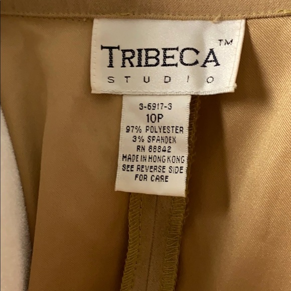 Tribeca Studio Tan Trench Coat - Picture 9 of 9
